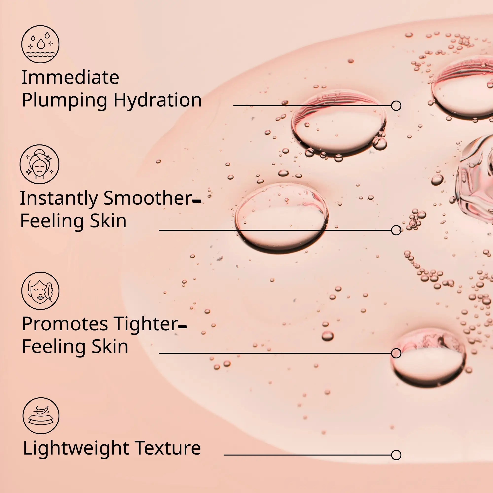 Zurichs Glowy Serum Benefits, Immediate Plumping Hydration, Instantly Smoother Skin, Promotes Tighter Skin, Lightweight Texture, collagen boost, anti-aging serum